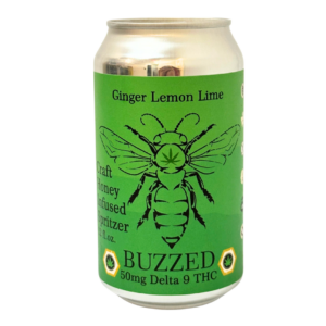 Craft Honey Infused Spritzer | Buzzed 50mg Delta 9 – Ginger Lemon Lime