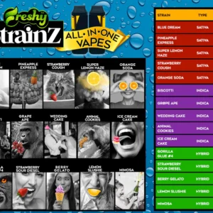 Freshy Strainz 2g Disposable Vapes