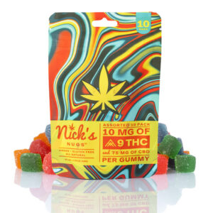 OG by Nick's Nugs 10 mg ∆9 | 75mg CBD Gummy